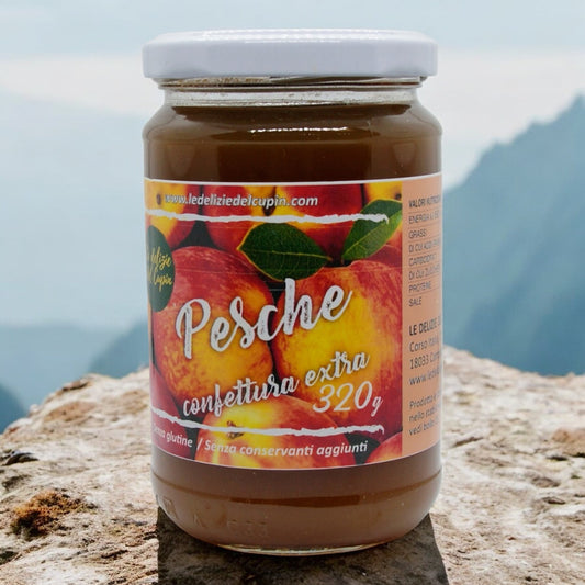 Confettura Extra di Pesche 320g