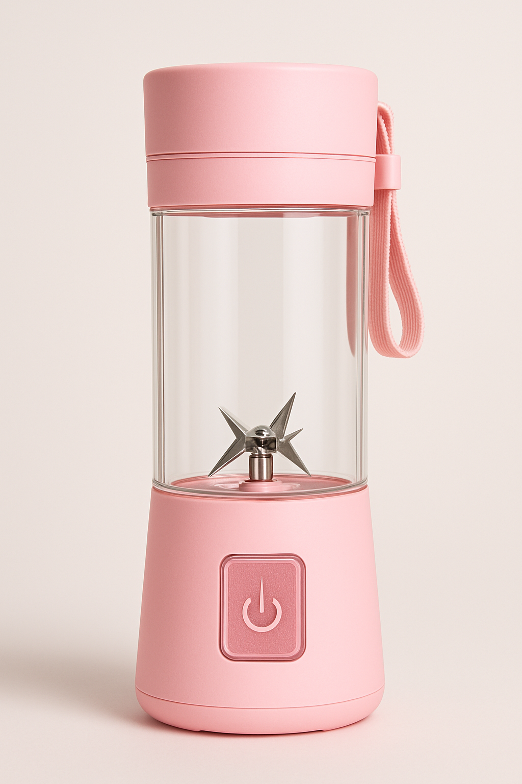 Mini Frullatore Portatile Rosa – Consigliato da Ilenia