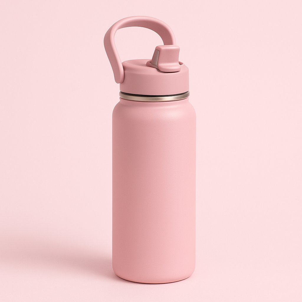 Borraccia Termica Rosa Pastello – Ilenia Lifestyle