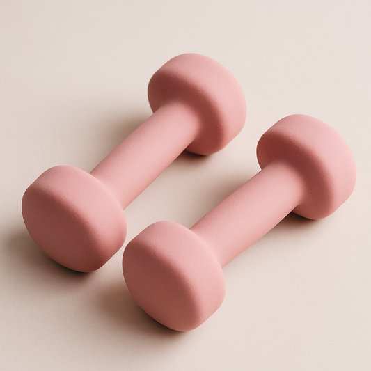 Coppia Manubri Rosa 1 kg – Ilenia Lifestyle