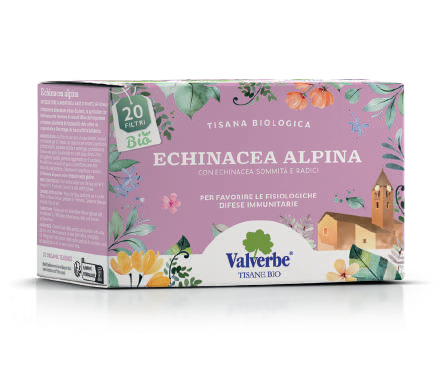 Tisana Echinacea Alpina bio Valverbe-30g-20Filtri