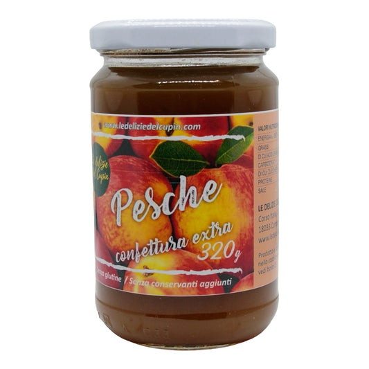 Confettura Extra di Pesche 320g