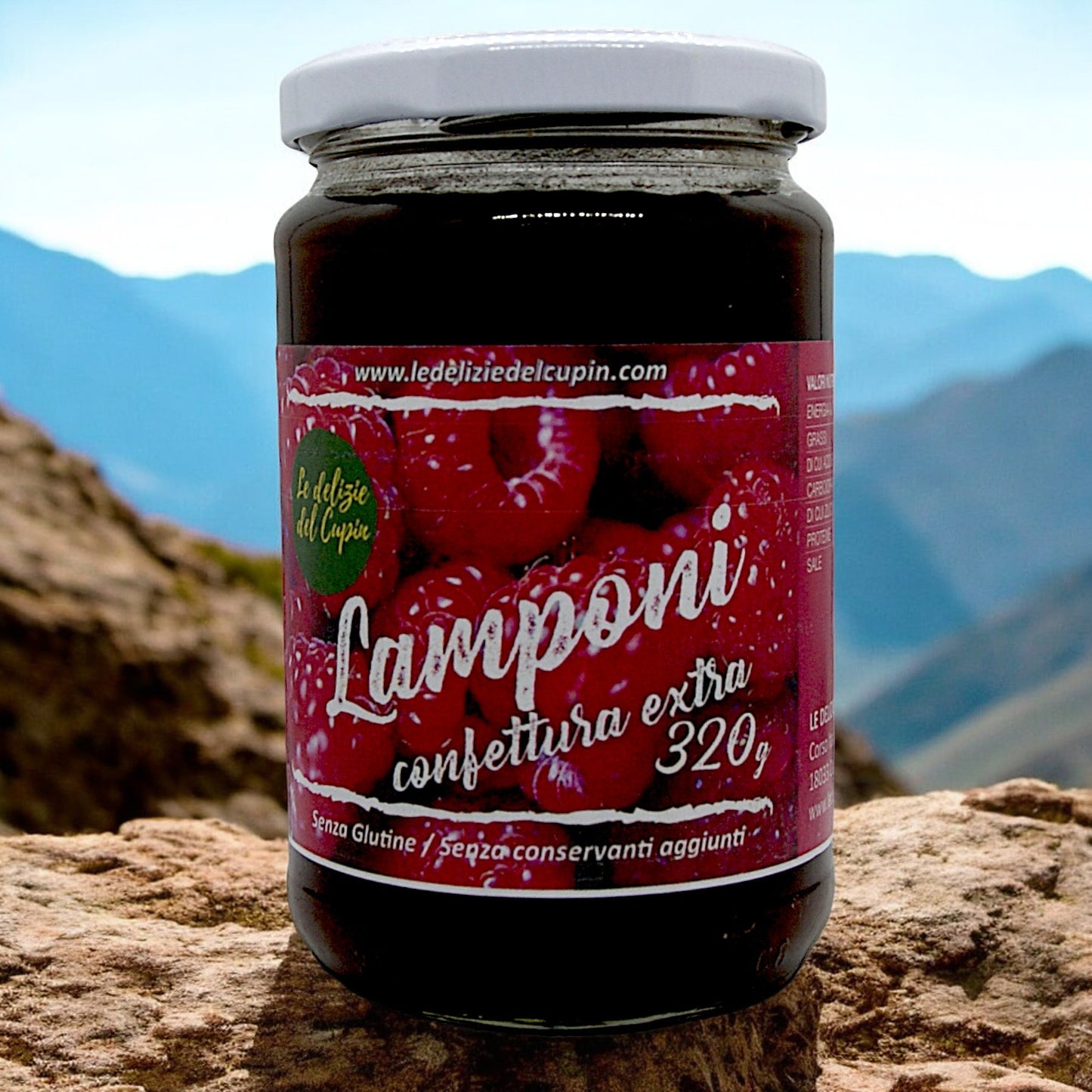 Confettura Extra di Lamponi 320g